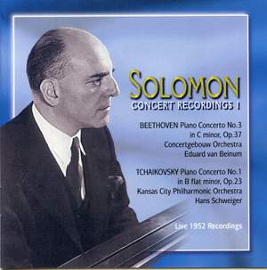 Solomon - Concert Recordings (Volume 1)