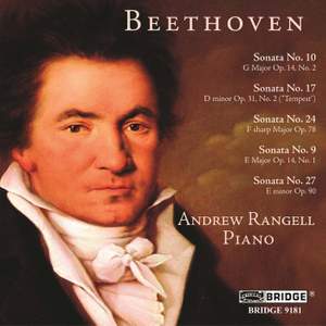 Beethoven: Piano Sonatas Nos. 9, 10, 17, 24 & 27