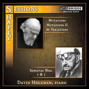 Piano Works of Sessions and Shapey