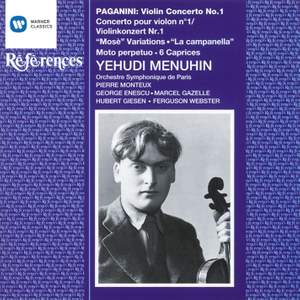 Paganini: Violin Concerto No. 1 in D major, Op. 6, etc.