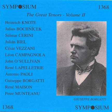 Great Tenors on Record Volume II