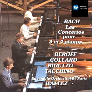 Bach: Concertos for 3 & 4 pianos