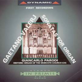 Valeri: 12 organ Sonatas