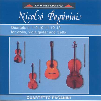 Paganini: Complete Quartets (Vol.1)