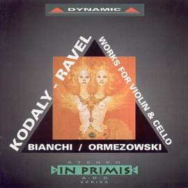 Kodály & Ravel: Works for Violin & Cello