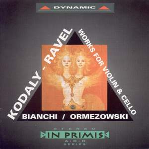 Kodály & Ravel: Works for Violin & Cello