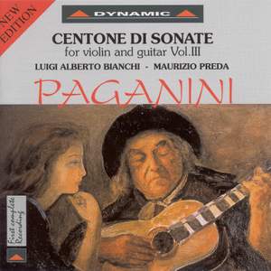 Paganini: Centone Di Sonate For Violin And Guitar (Vol.3)