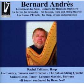 Bernard Andrès Music For Harp