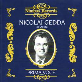Nicolai Gedda in Opera