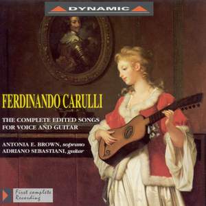Carulli: The Complete Edited Songs For Voice And Guitar