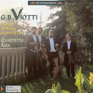 Viotti: Three String Quartets
