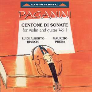 Paganini: Centone di Sonate for violin & guitar, Vol. 1