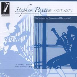 Paxton: Six sonatas for bassoon and harp