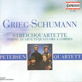 Grieg/Schumann: Steichquartette Op. 27/Op. 41