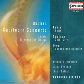 Barber - Capricorn Concerto