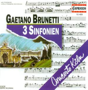 Brunetti: Symphonies Nos. 22, 26 & 36