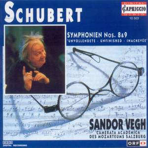 Schubert: Symphony No. 8 in B minor, D759 'Unfinished', etc.