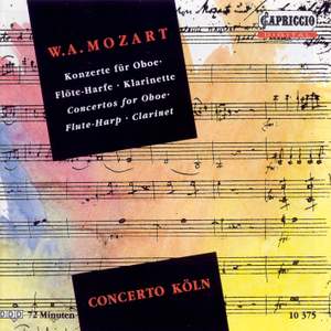 Mozart: Concertos for oboe, flute & harp, and clarinet