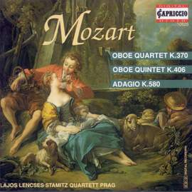 Mozart: Oboe Quartet in F major, K370, etc.