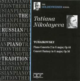 Tatiana Nikolayeva - The Goldenweiser School