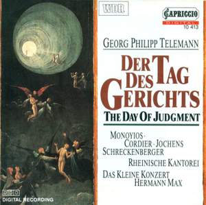 Telemann: Der Tag des Gerichts, TWV 6:8