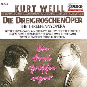Weill, K: The Threepenny Opera Product Image