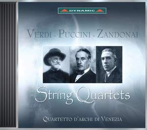 Verdi - Puccini - Zandonai: String Quartets