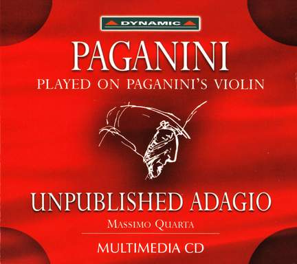 Paganini: Unpublished Adagio (Multimedia CD)