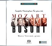 Mozart- Busoni: Complete Transcriptions For Piano Solo