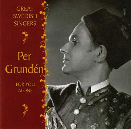 Great Swedish Singers: Per Grunden