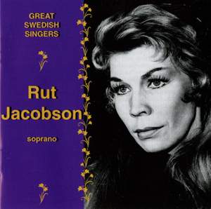 Great Swedish Singers: Rut Jacobson