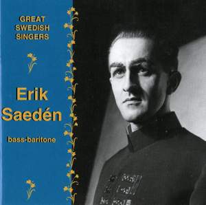 Great Swedish Singers: Erik Saedén
