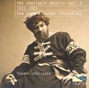 Chaliapin Edition Vol. 5: American & British Recordings 1921-23