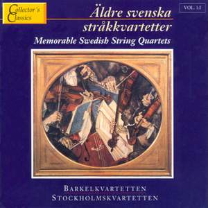 Memorable Swedish String Quartets Vol. 1