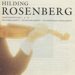 Rosenberg, H: String Quartet No. 1, etc.