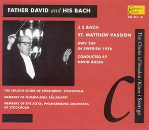 Bach, J.S.: St. Matthew Passion (2CD) (sung in Swedish)