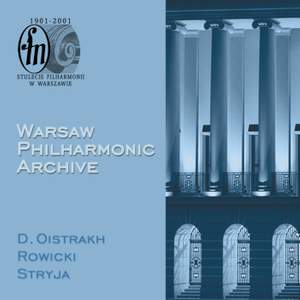 Rowicki, Witold/David Oistrakh: Warsaw Philharmonic Archive Vol. 5