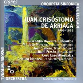 De Arriaga: Basque Music Collection Vol. 10