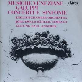 Galuppi: Music from Venice