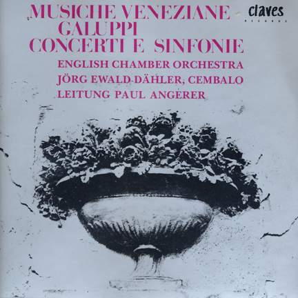 Galuppi: Music from Venice
