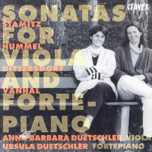 Hummel, Stamitz, Vanhal & Dittersdorf: Sonatas for Violo and Fortepiano
