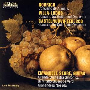 Rodrigo, Villa-Lobos & Tedesco: Concertos for Guitar and Orchestra