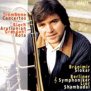 Branimir Slokar plays Contemporary Trombone Concertos Product Image