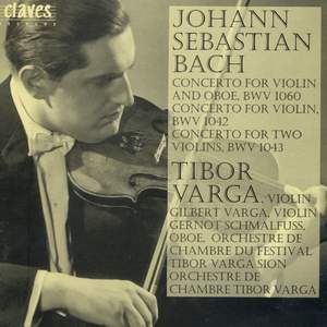 Bach, J.S.: Homage to Tibor Varga Vol. 1