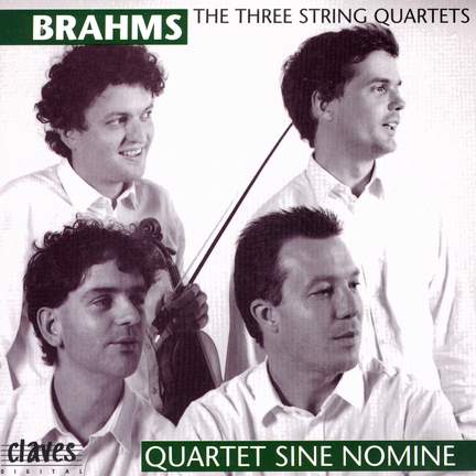 Brahms: Three String Quartets