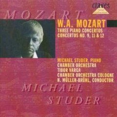 Mozart: Three Piano Concertos