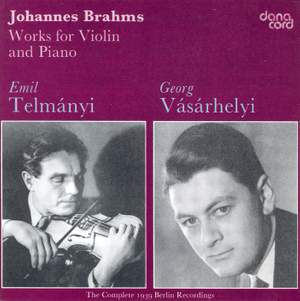 Brahms: Works for Violin & Piano