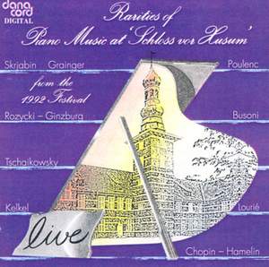 Rarities of Piano Music at the Husum Festival 1992