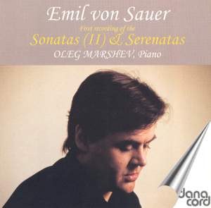 Von Sauer: Piano Sonatas and Other Works Vol. 2
