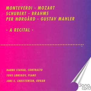 A Recital for Contralto, Piano and Organ